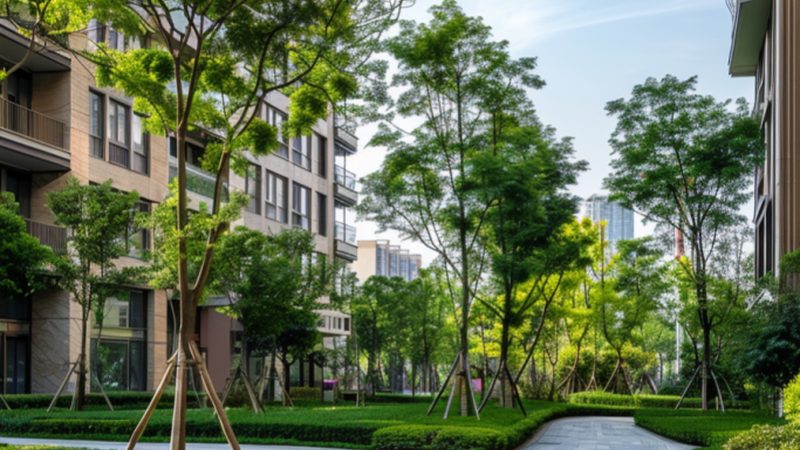 以某成都小区屋顶绿化项目为例，该项目采用了以下设计要点：